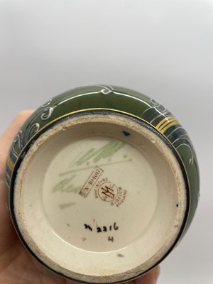 Lot 86 - A James Macintyre & Co. pottery Florian Ware vase