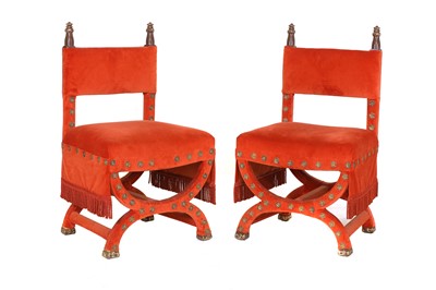 Lot 361 - A pair of side chairs