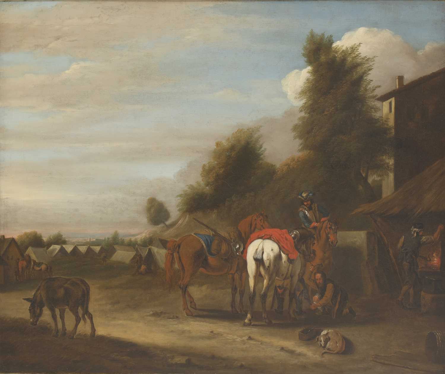 Lot 45 - Follower of Philips Wouwerman