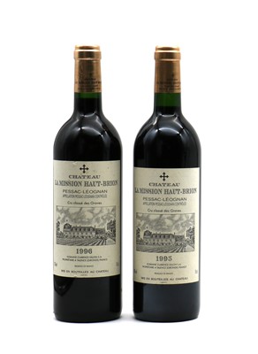 Lot 78 - Chateau La Mission-Haut-Brion, Pessac-Leognan, 1995 (1) and 1996 (1)