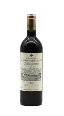 Lot 79 - Chateau La Mission-Haut-Brion, Pessac-Leognan, 1998 (1)