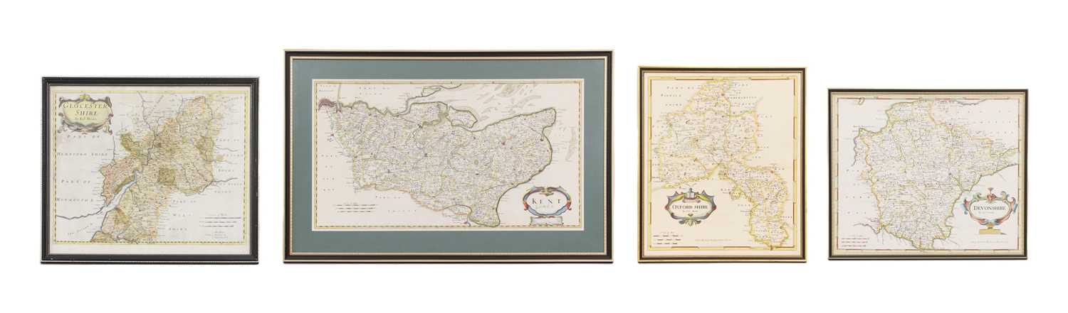 Lot 17 - Four MORDEN MAPS