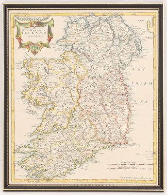 Lot 13 - MORDEN MAP of the Kingdom of IRELAND