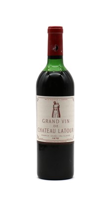 Lot 90 - Chateau Latour, Pauillac, 1970 (1)