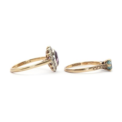 Lot 195 - Two rings