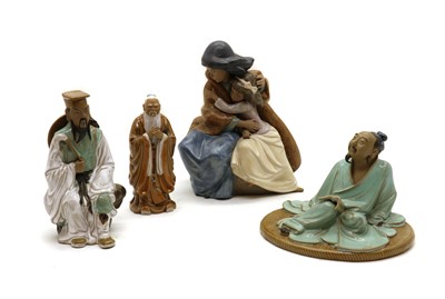 Lot 81 - A group of Lladro porcelain figures