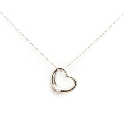 Lot 172 - A Tiffany & Co. silver heart pendant