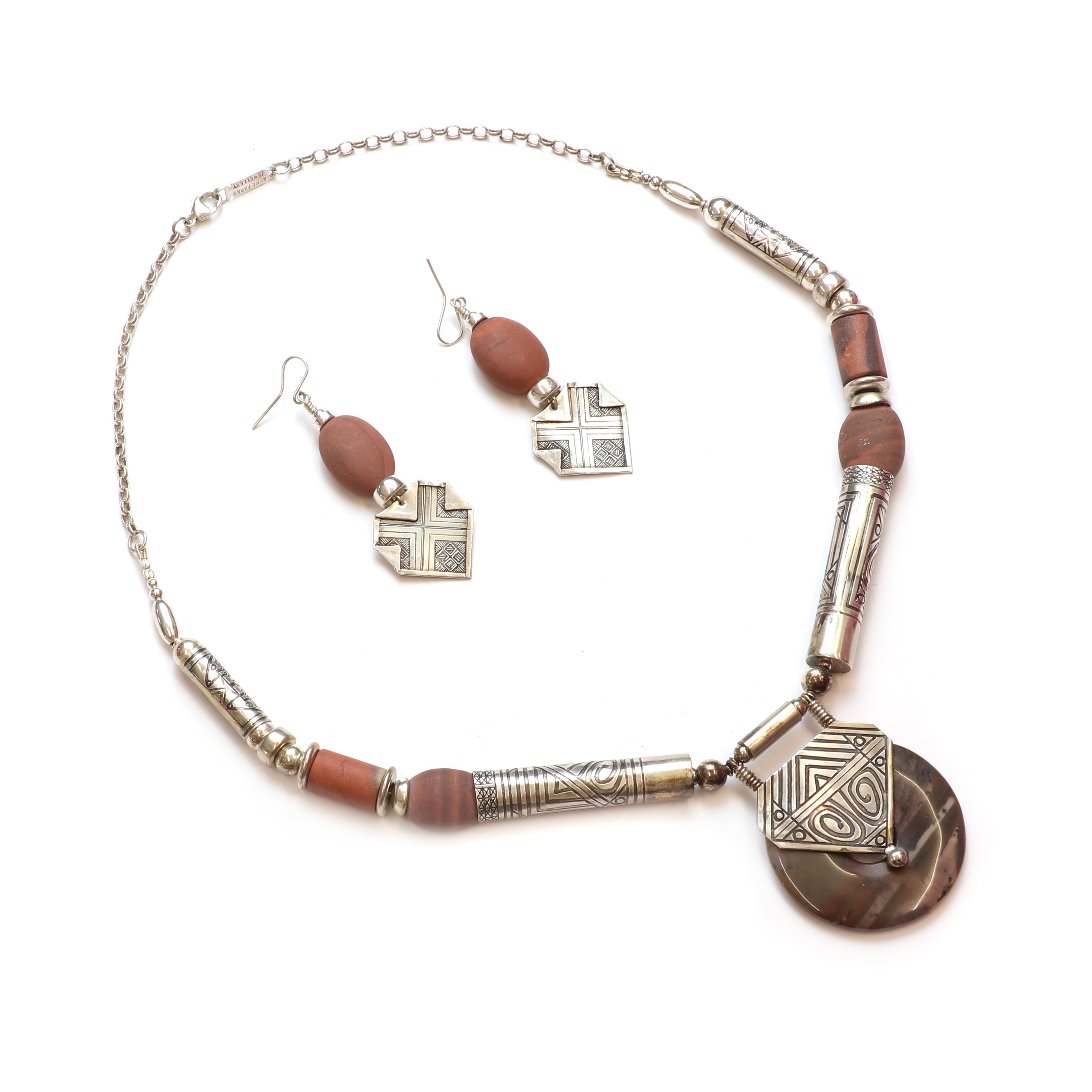 Lot 261 A large collection of silver, costume