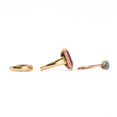 Lot 205 - Three rings
