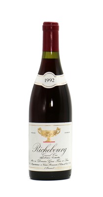 Lot 137 - Richebourg, Grand Cru, Domaine Gros Frere et Soeur, 1992 (1)