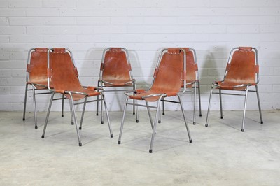 Lot 433 - A set of six Italian dining chairs