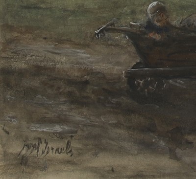 Lot 213 - Jozef Israëls  (Dutch 1824-1911)