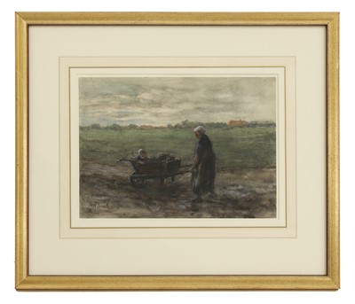 Lot 213 - Jozef Israëls  (Dutch 1824-1911)