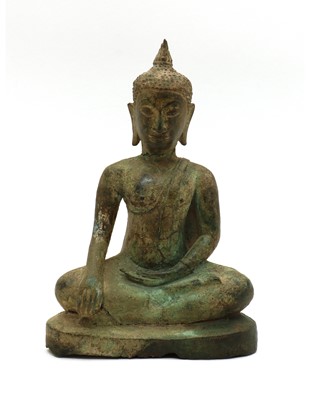 Lot 191 - A Thai bronze Buddha