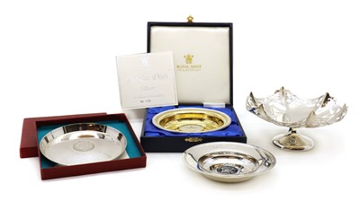 Lot 62 - A collection of silver dishes