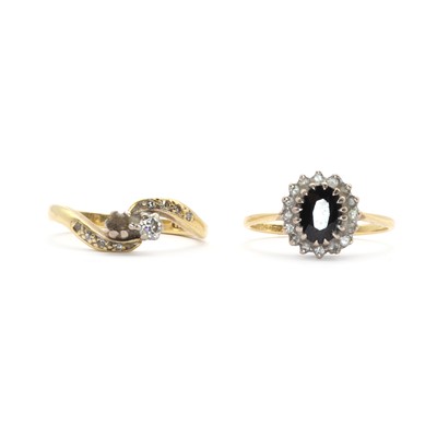 Lot 186 - Two rings