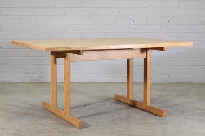 Lot 428 - A Danish 'Model 6289' oak dining table