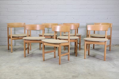 Lot 427 - A set of eight Danish dining chairs