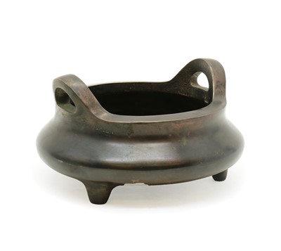 Lot 194 - A Chinese bronze incense burner