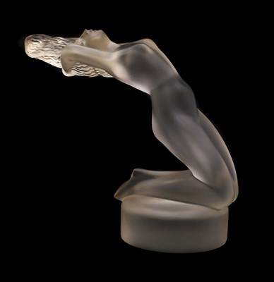 Lot 286 - A Lalique glass 'Chrysis' figure