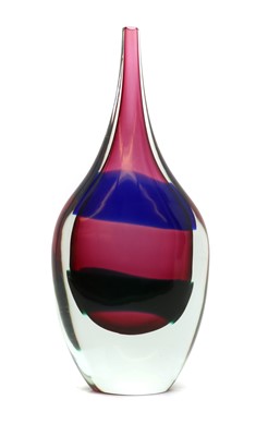 Lot 294 - A Murano Sommerso glass vase
