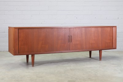 Lot 377 - A Danish teak sideboard