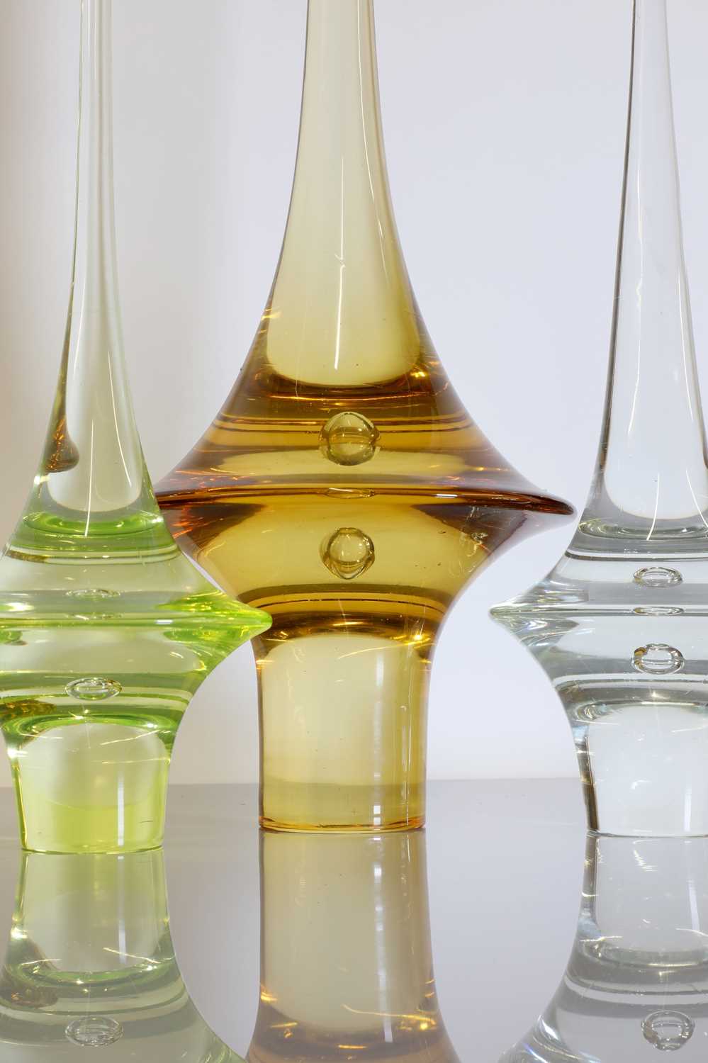Lot 480 - A group of three Murano glass sculptures