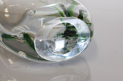 Lot 478 - Two Kosta 'Seaweed' vases