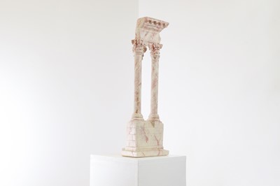 Lot 6 - A grand-tour-style composition model