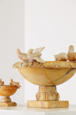 Lot 14 - Five alabaster urns