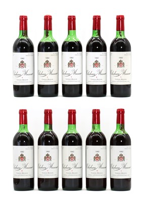 Lot 168 - Chateau Musar, Bekaa Valley, Lebanon, 1982 (10)