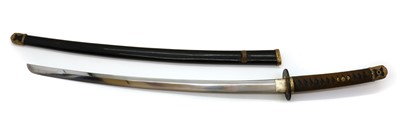Lot 125 - A Japanese Naval Katana sword