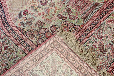 Lot 366 - A Persian wool rug