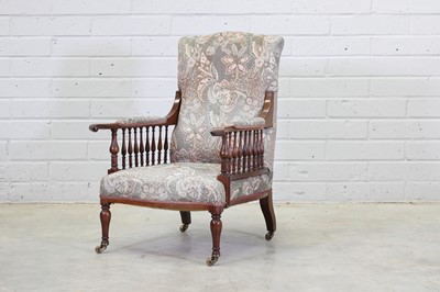 Lot 102 - A ‘Saville’ mahogany armchair