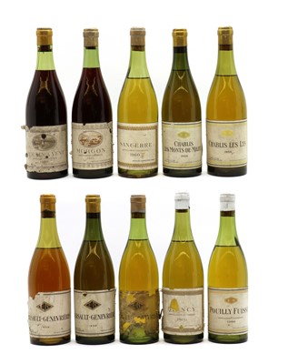 Lot 166 - A selection of French white wines