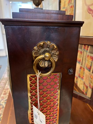 Lot 58 - A Regency mahogany bracket clock