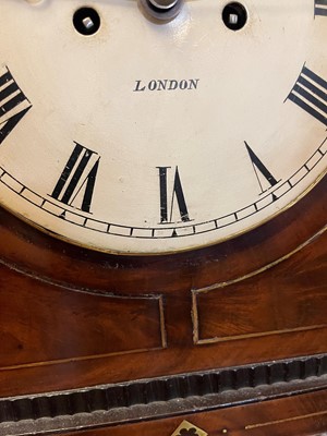 Lot 58 - A Regency mahogany bracket clock