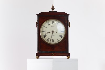 Lot 58 - A Regency mahogany bracket clock