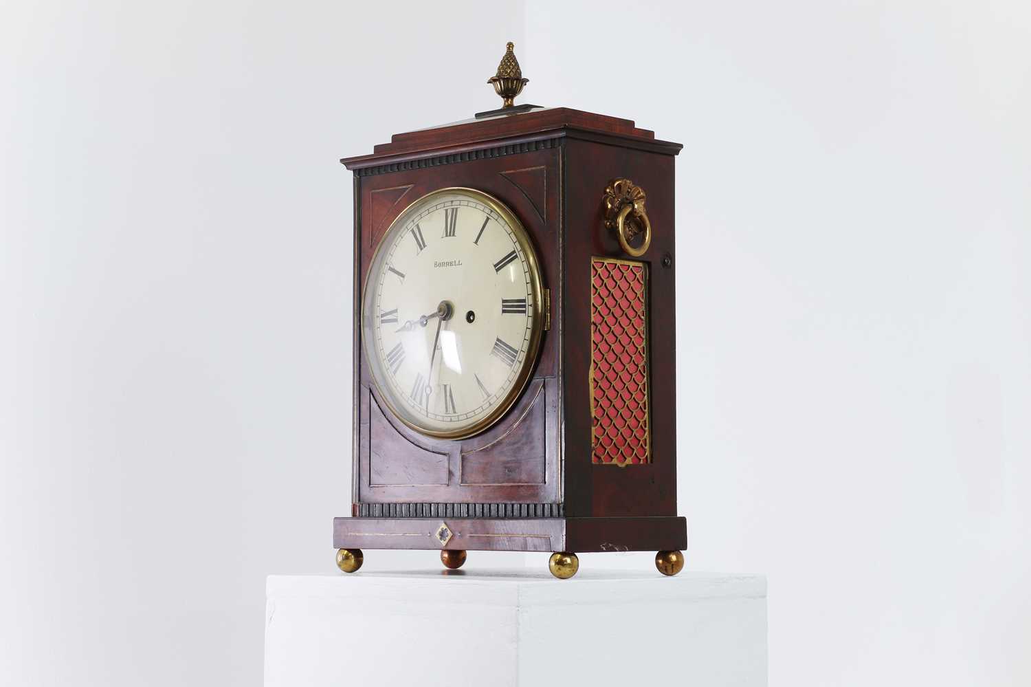 Lot 58 - A Regency mahogany bracket clock