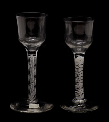 Lot 152 - An 18th century wine glass