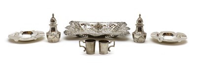 Lot 36 - A Victorian silver tray