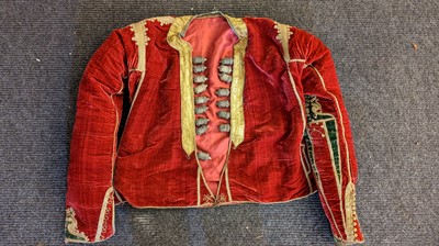 Lot 172 - A Greek military dress uniform belonging to Edward John Trelawny