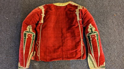 Lot 172 - A Greek military dress uniform belonging to Edward John Trelawny