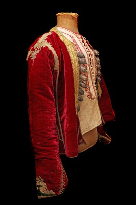 Lot 172 - A Greek military dress uniform belonging to Edward John Trelawny