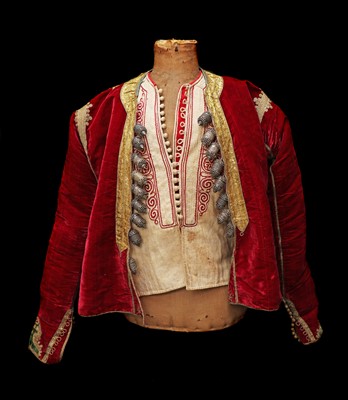 Lot 172 - A Greek military dress uniform belonging to Edward John Trelawny