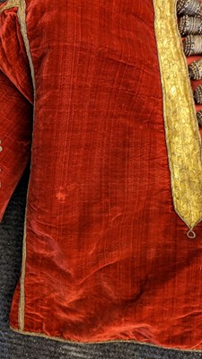 Lot 172 - A Greek military dress uniform belonging to Edward John Trelawny