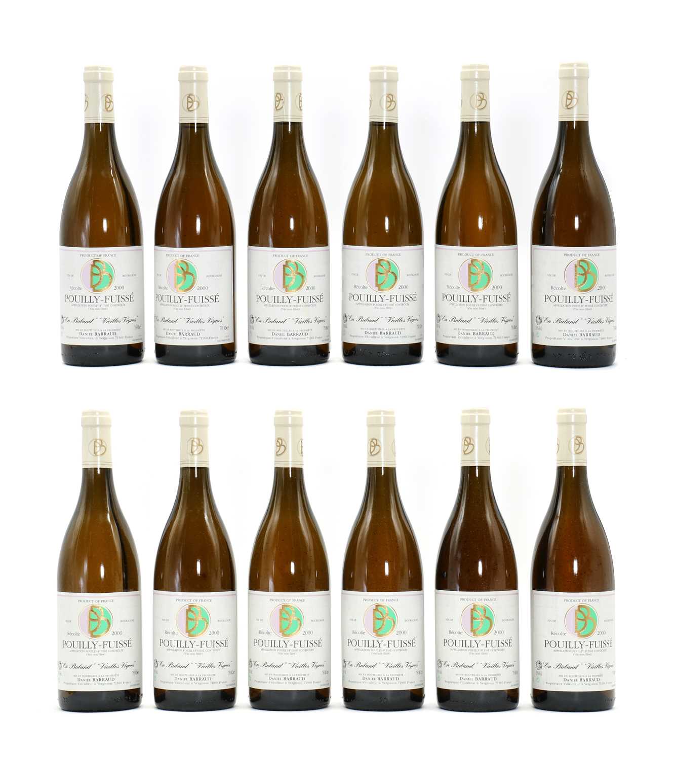 Lot 33 - Pouilly-Fuisse, Daniel Barraud, En Buland, Vielles Vignes, 2000 (12, boxed)