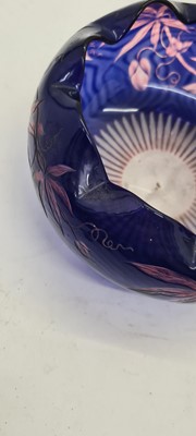 Lot 243 - A Stevens & Williams cased and intaglio cut glass bowl