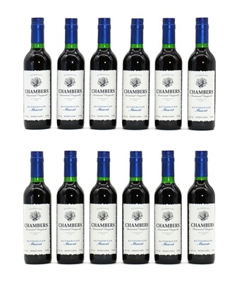 Lot 173 - Chambers Rosewood Vineyards, Rutherglen, Muscat, non-vintage (12 half bottles, boxed)