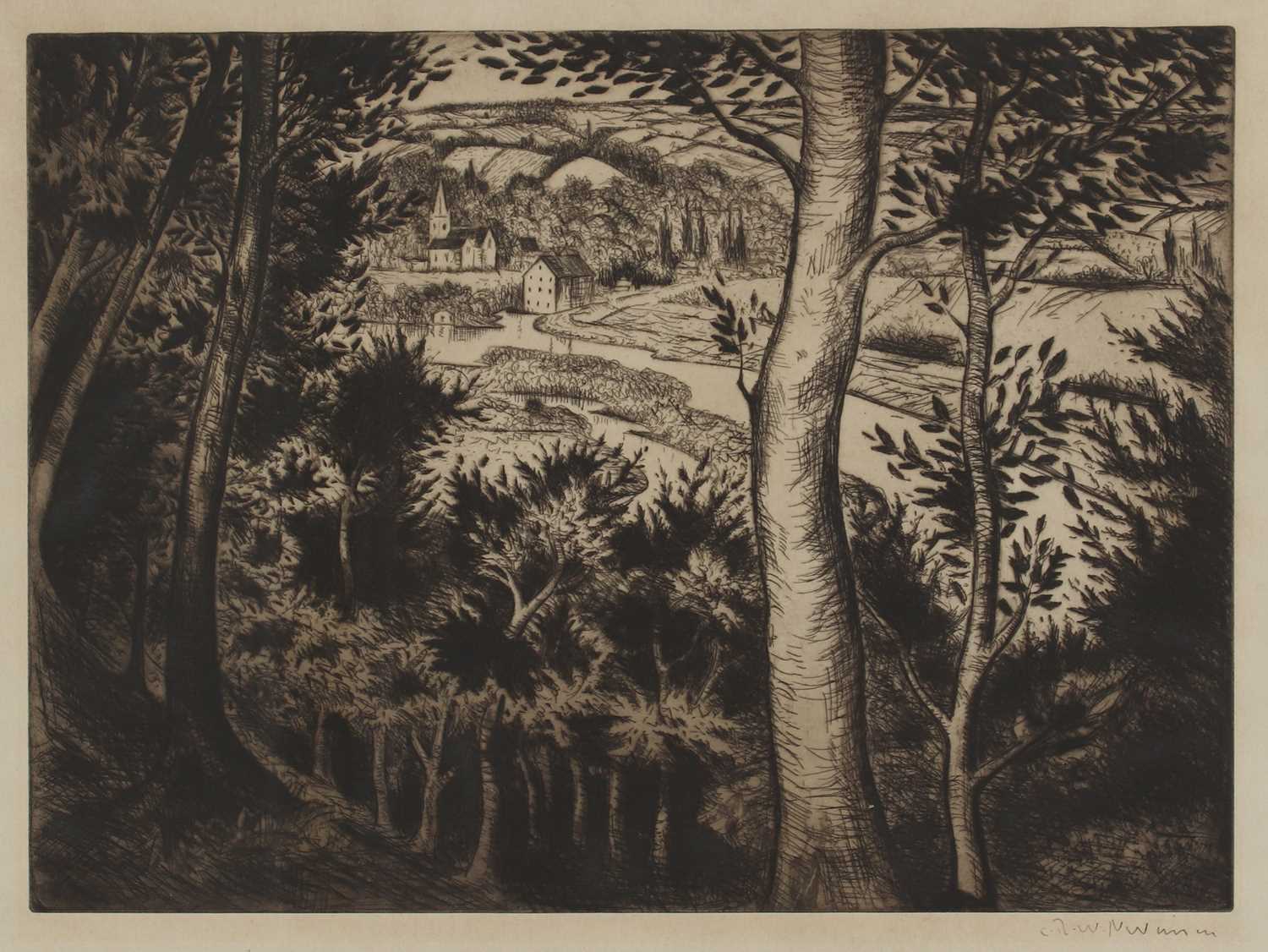 Lot 126 - Christopher R W Nevinson ARA (1889-1946)